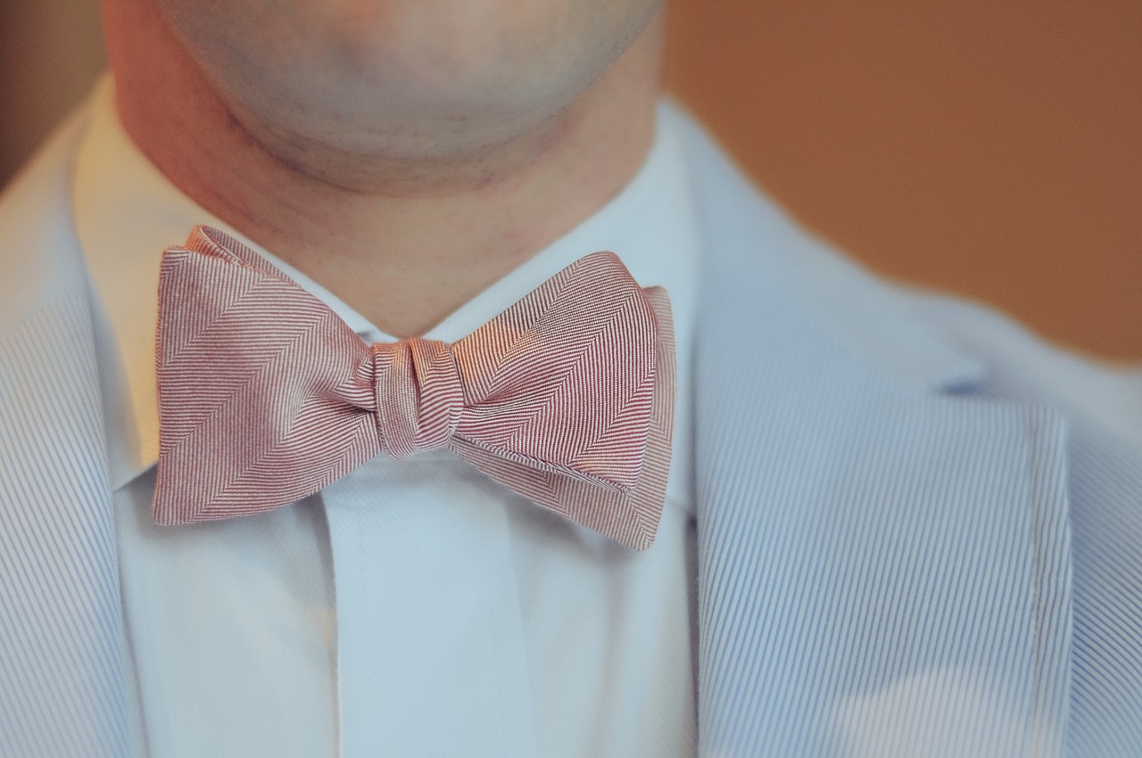 Man In Pink Bow Tie